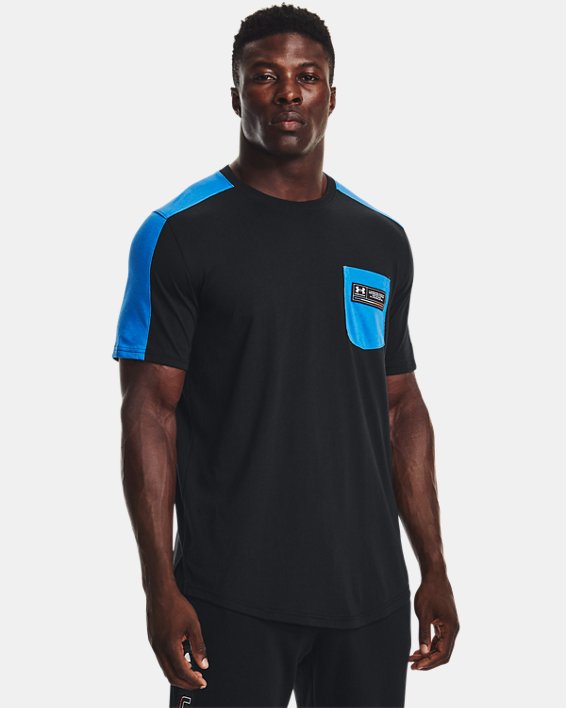 Men's UA Pocket T-Shirt, Black, pdpMainDesktop image number 0